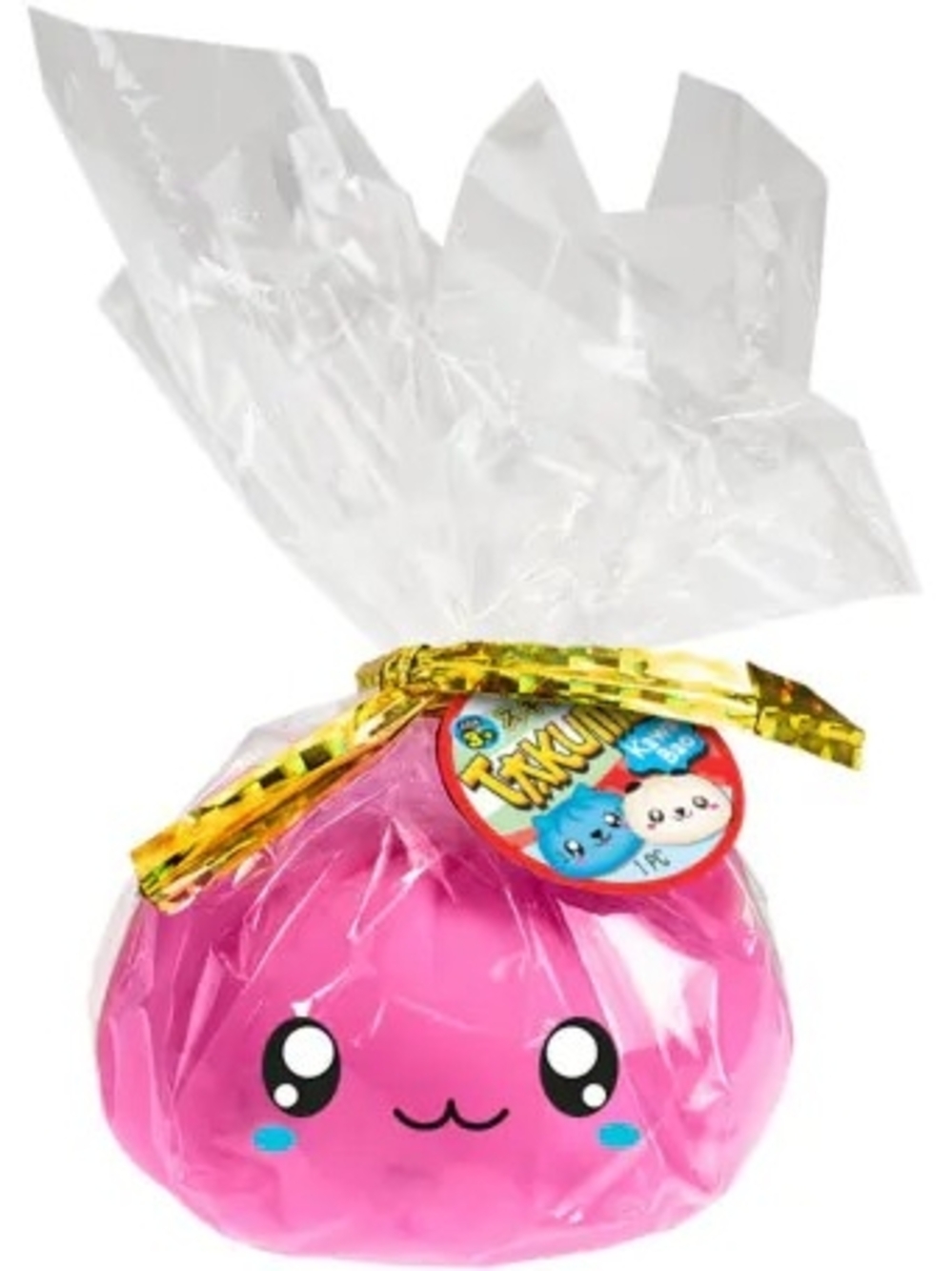 Takumo Kawaii Bao Bun- Pink Axolotl Squishy